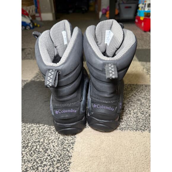 Columbia thinsulate black hiking boots womens 8 outdoor gorpcore utility chore - Picture 6 of 8